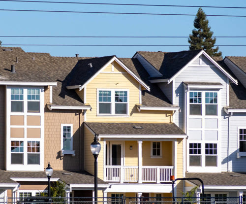 Three story Multi-Family homes